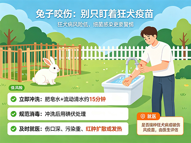 被兔子咬了要打狂犬疫苗吗?先看动物风险分级